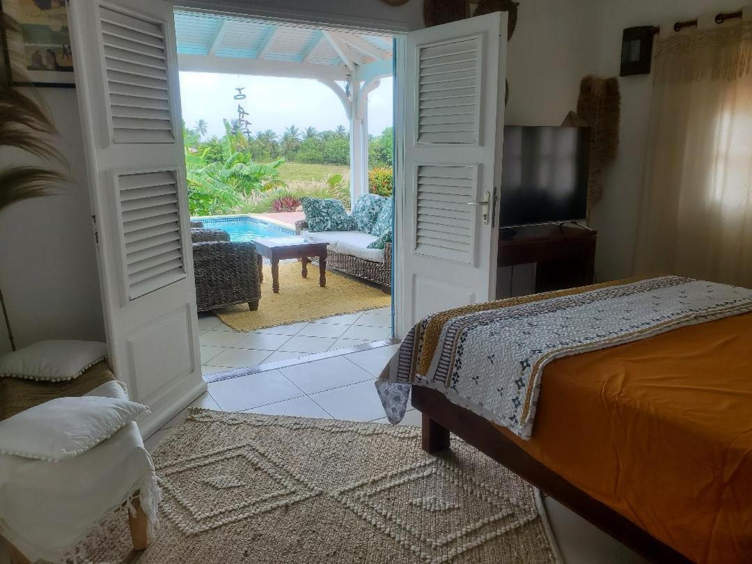 Chambre D'Hote Avec Vue Mer Grand-Bourg  Ngoại thất bức ảnh